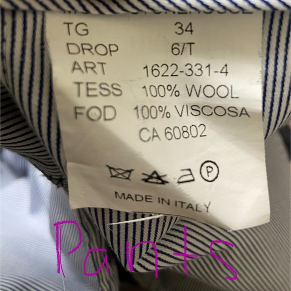 Drk NavyWool suit for wedding season unaltered . Lightweight . - Picture 4 of 6